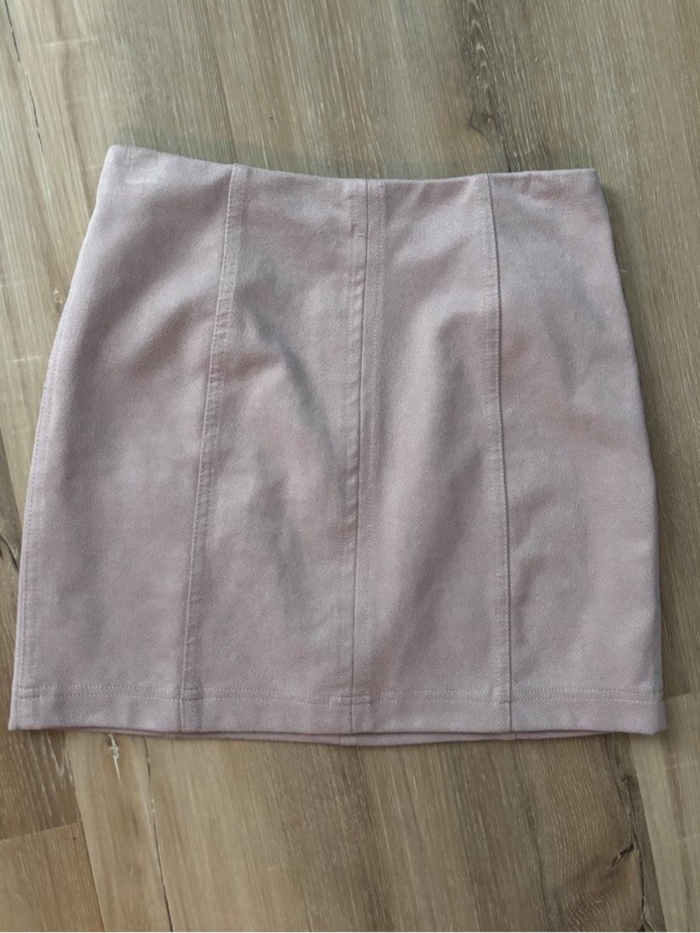 Wild Honey Dusty Blush Mini Skirt